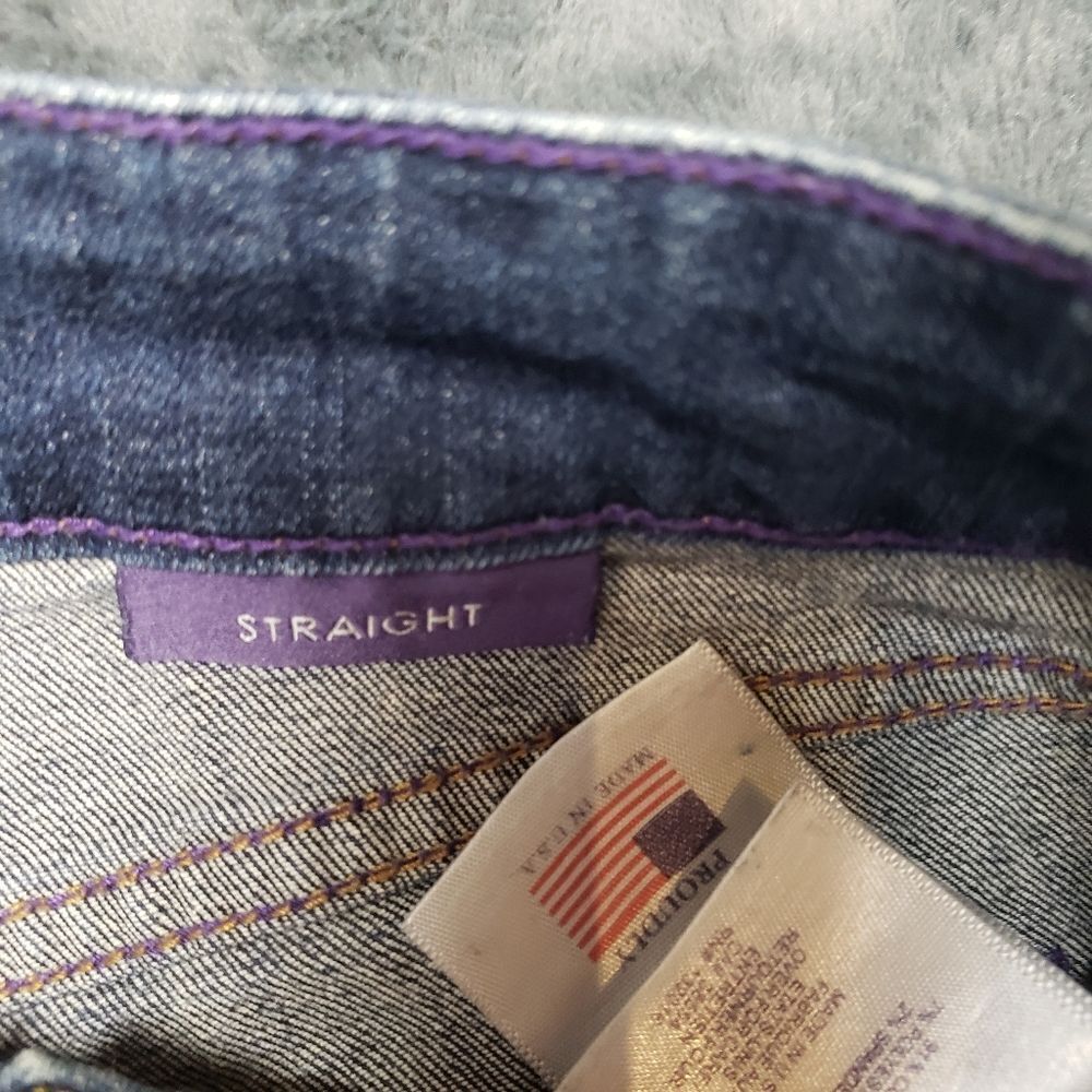 NYDJ Straight Jeans. Not Your Daughter’s Jeans 2P - lift tuck technology - Picture 10 of 13